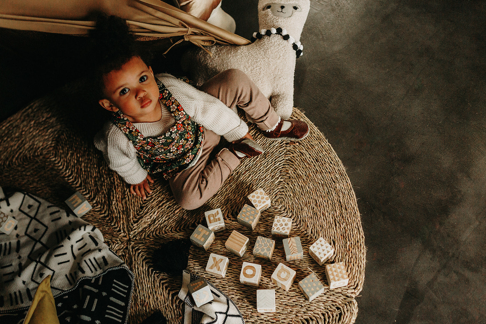 Handmade soft sole leather shoes, supporting natural movement.