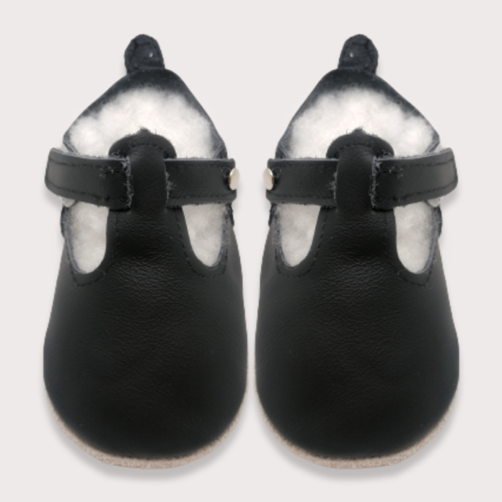 Black Infant Shoes