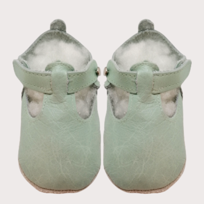 Non Slip Baby Leather Shoes