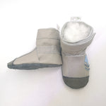 boot combat light grey