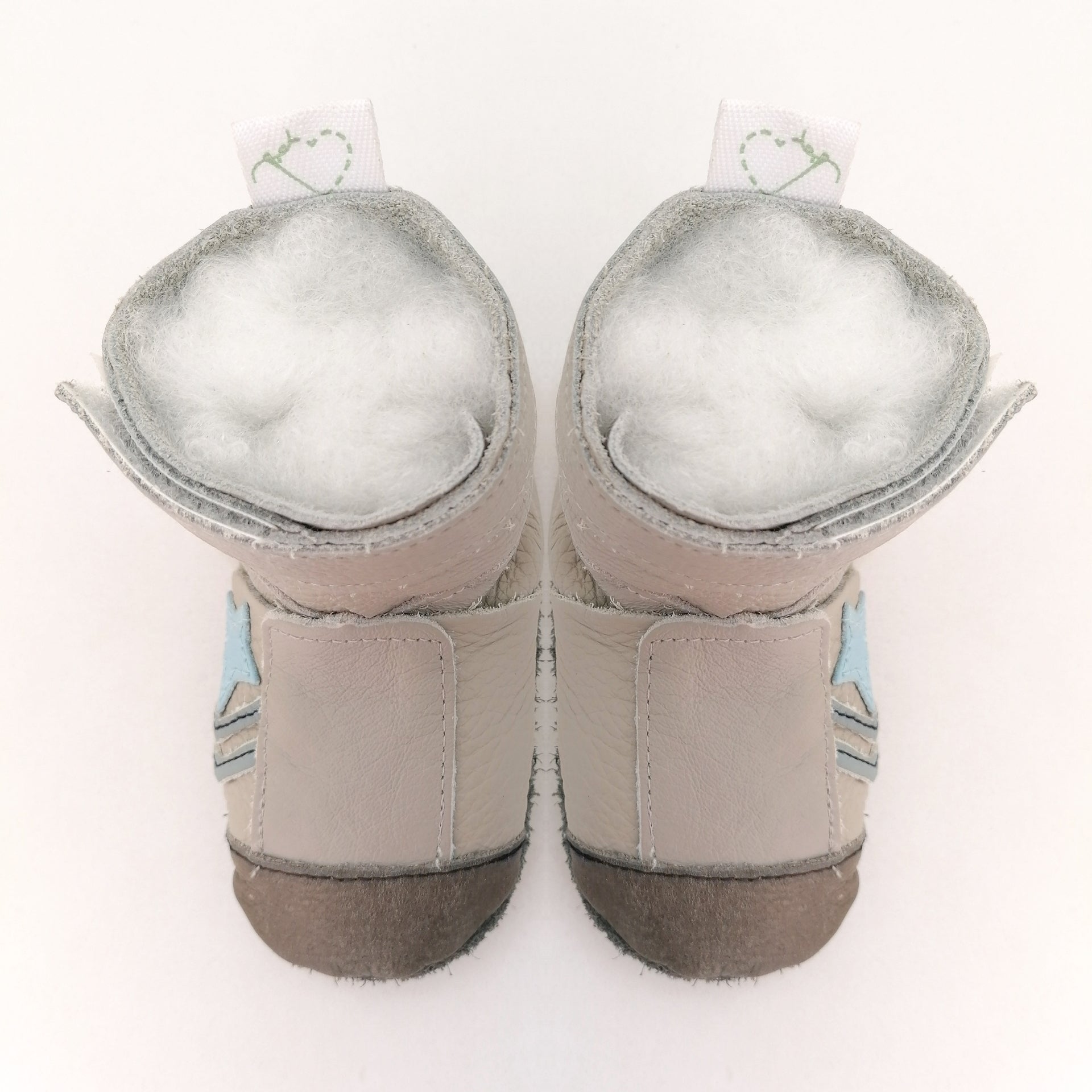 boot combat light grey