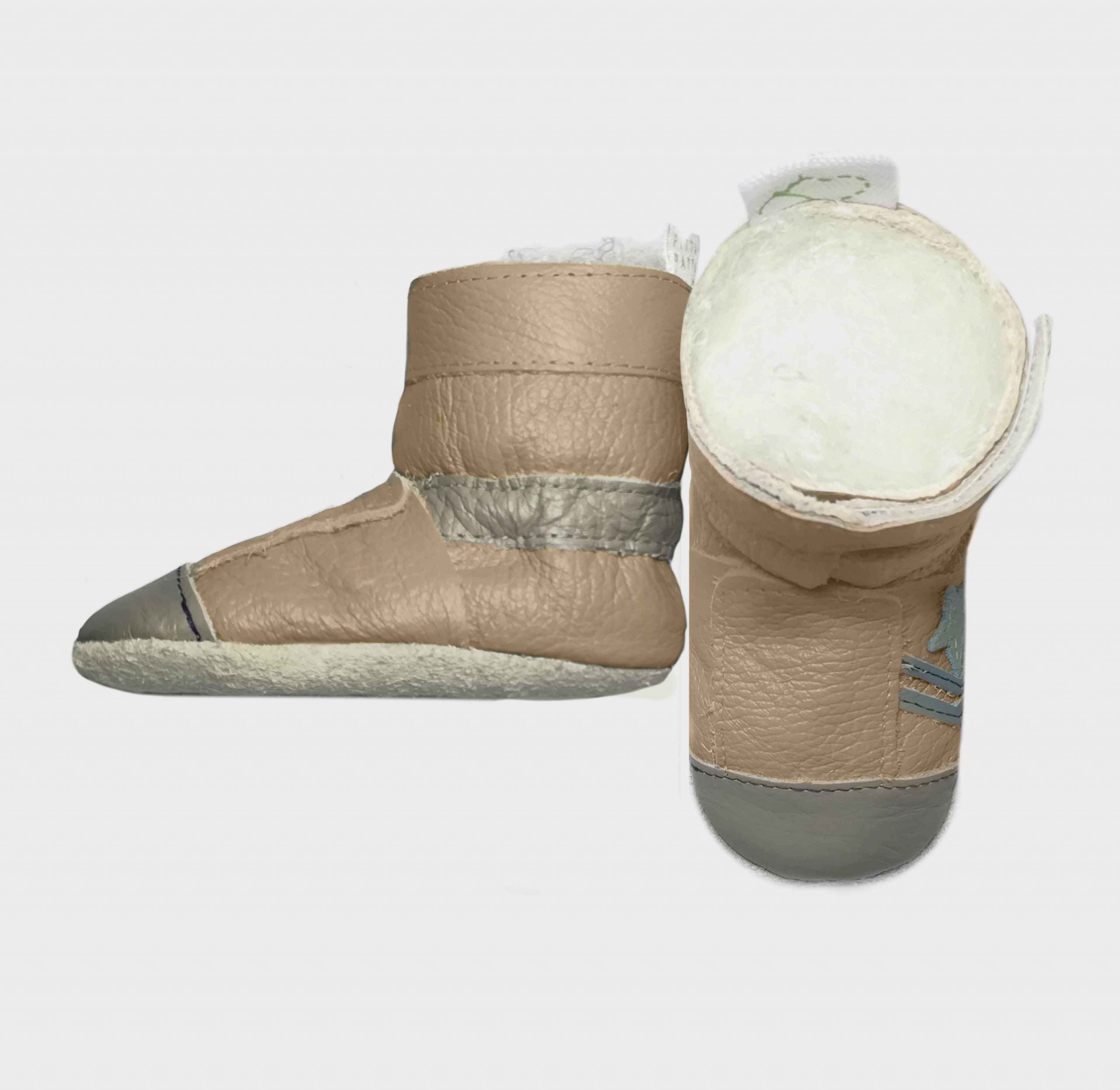 boot combat stone side