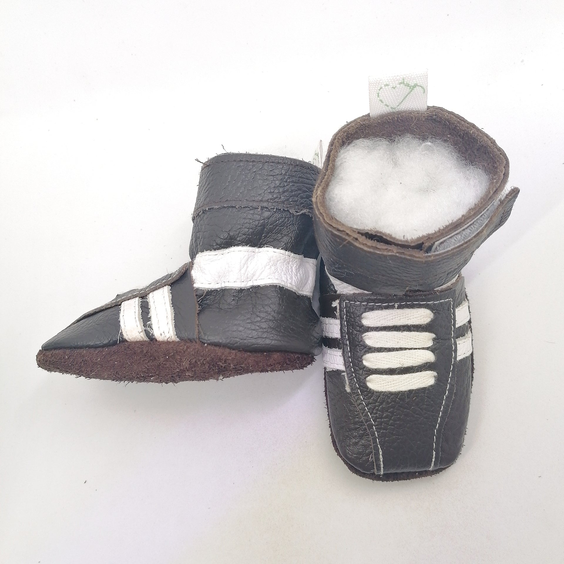 boot jag rich brown white ankle detail