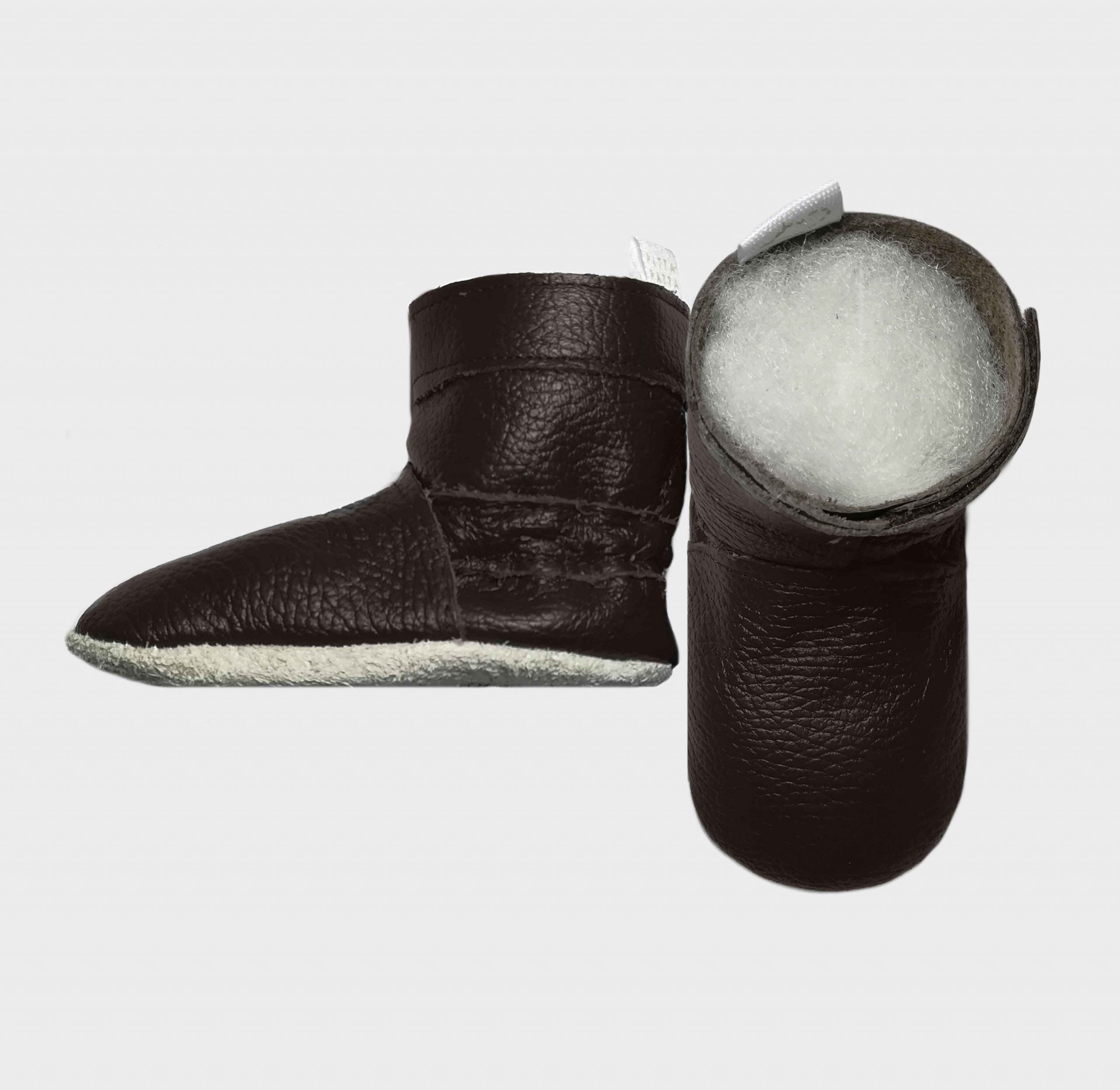 boot rich brown side