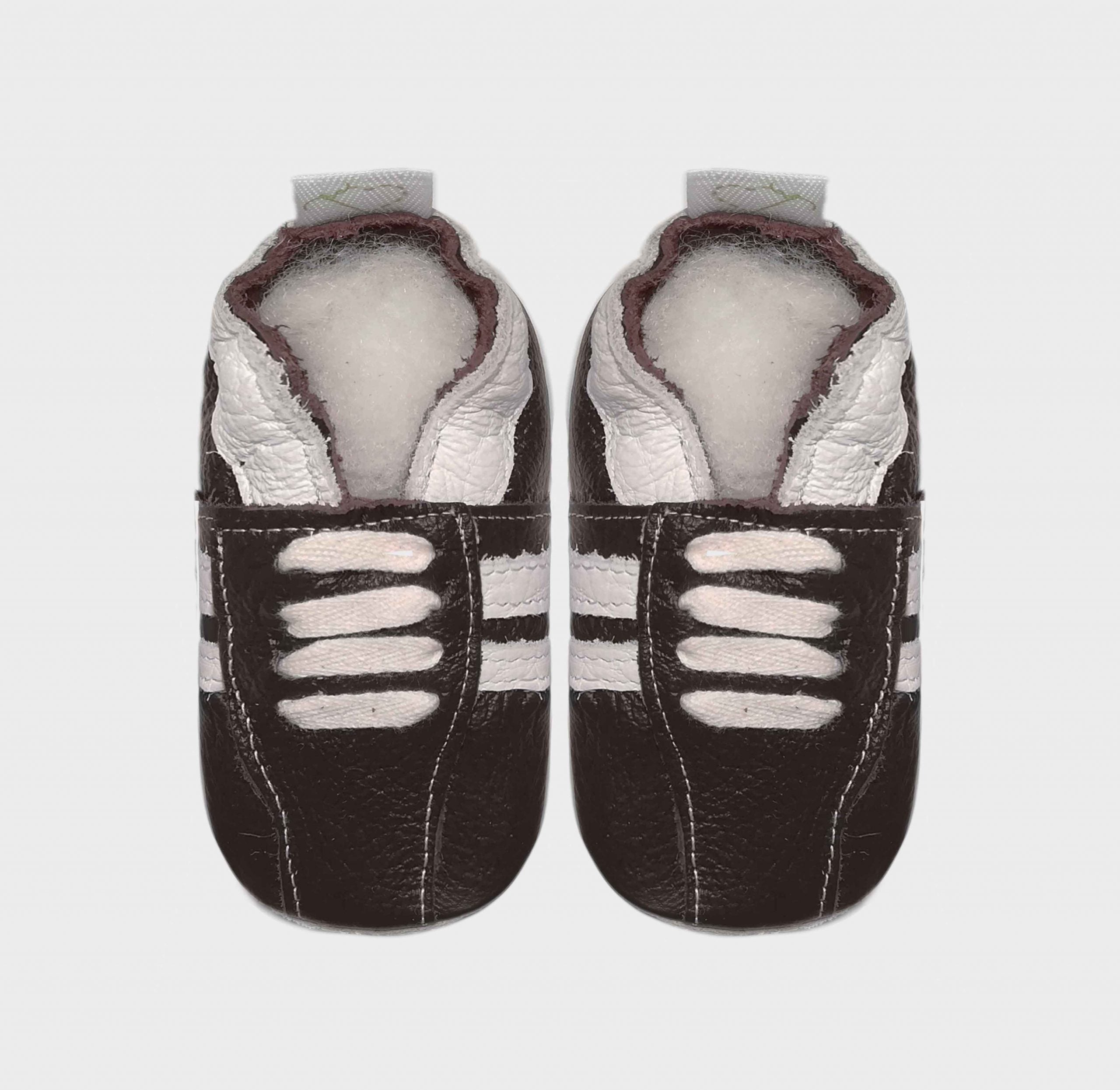 Jag Rich Brown baby shoes