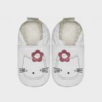 Kitten White baby shoes