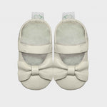 mary jane big bow ivory.