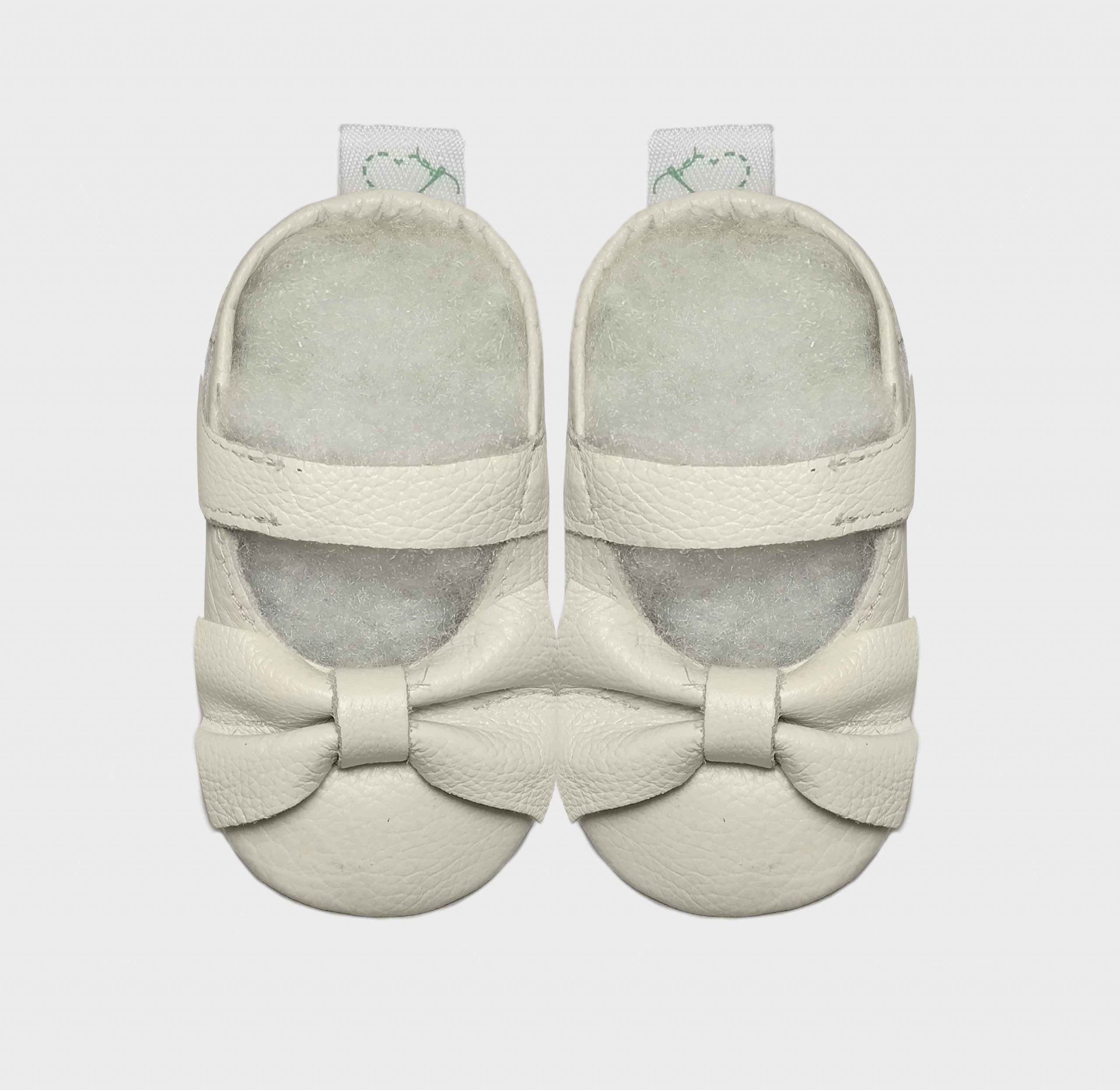 mary jane big bow ivory.