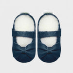 mary jane big bow navy