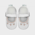 mary jane hearts pink white w