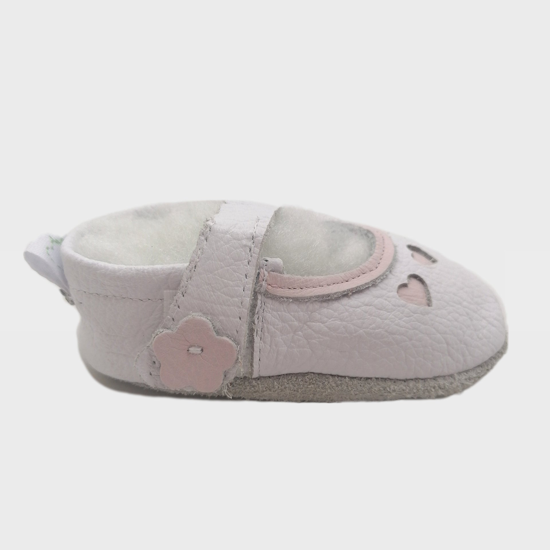 mary jane hearts white and princess pink side