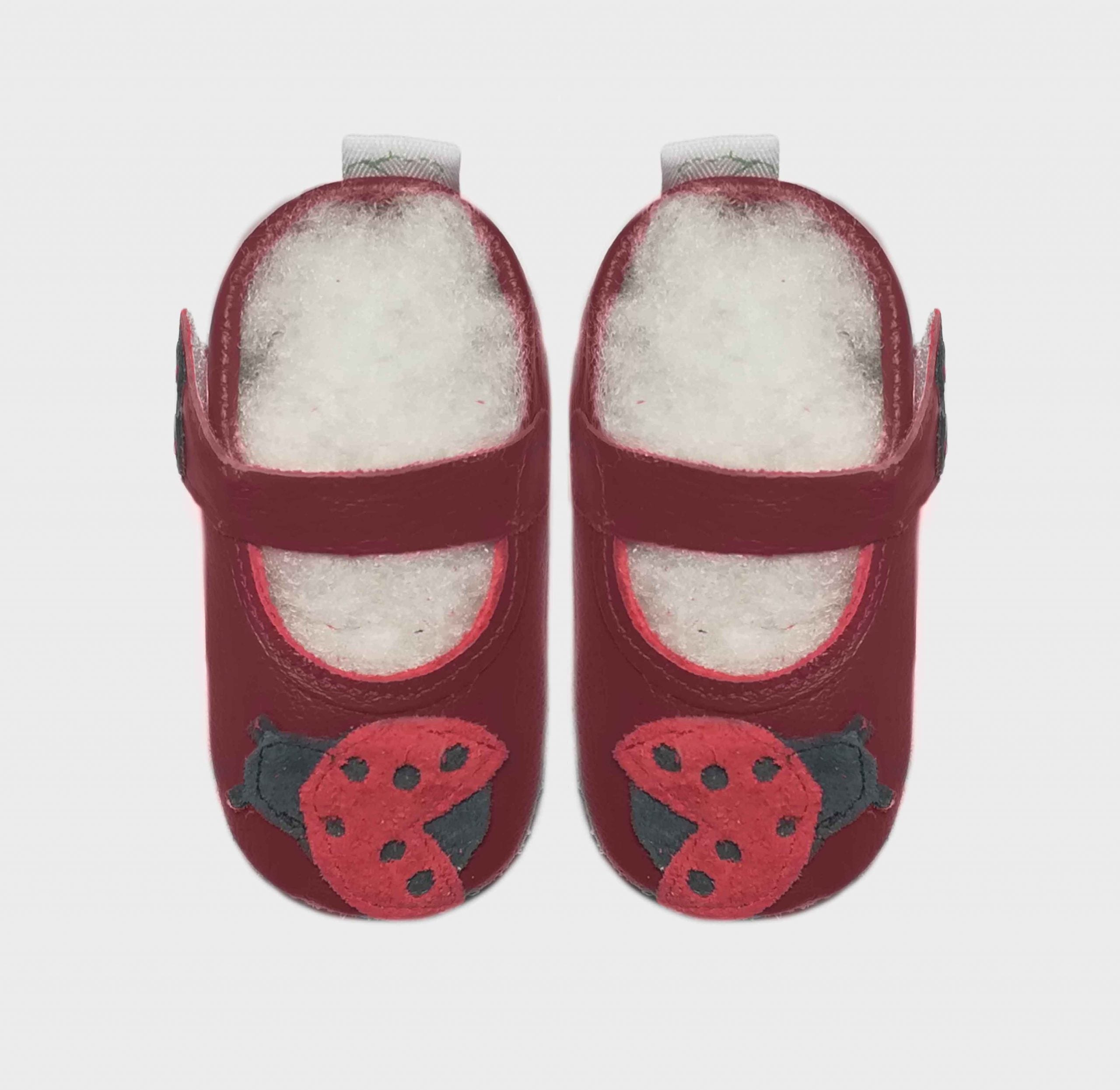 mary jane lady bug red.