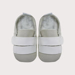 brown leather baby shoes