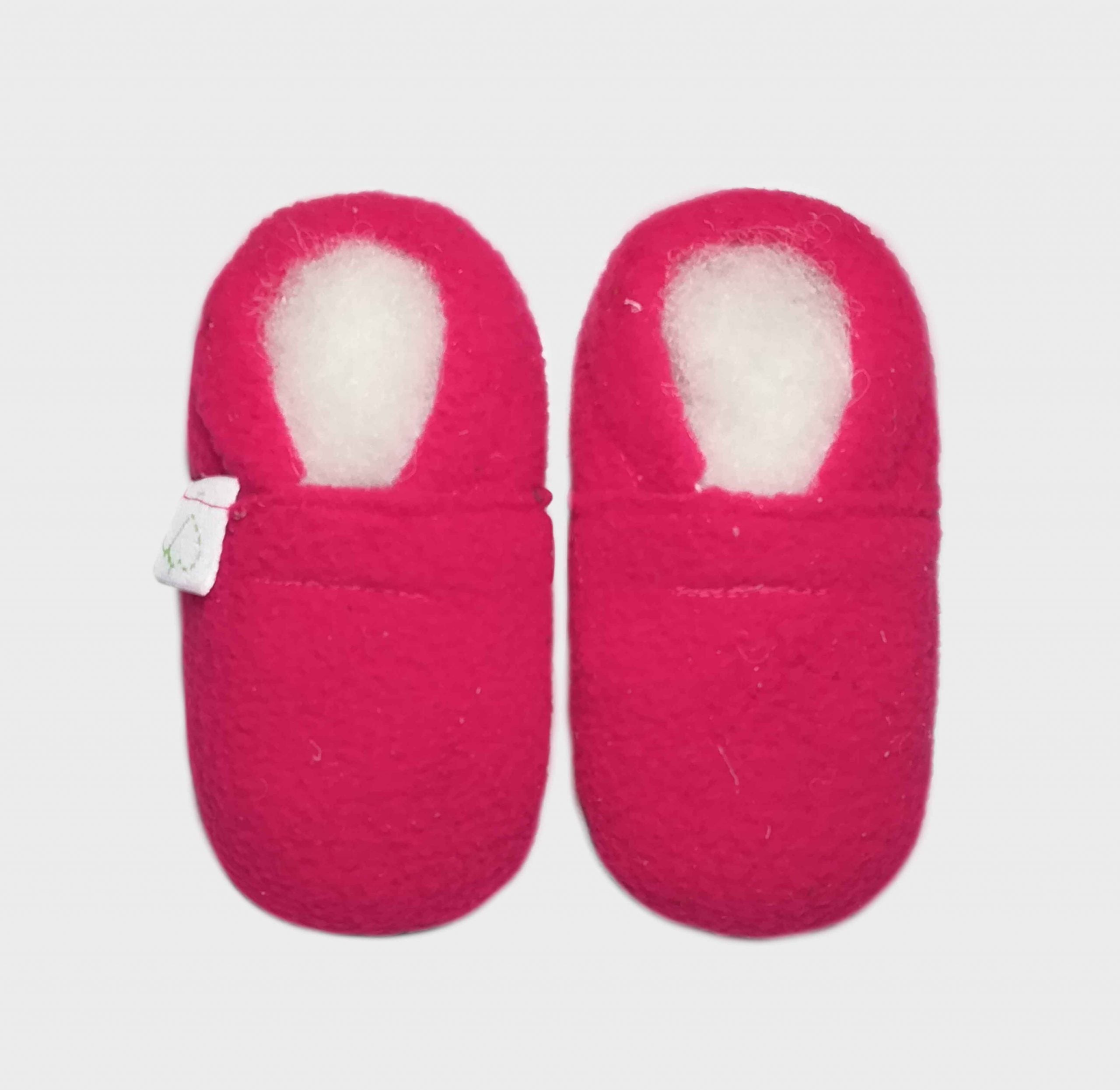 slipper fleece cerise