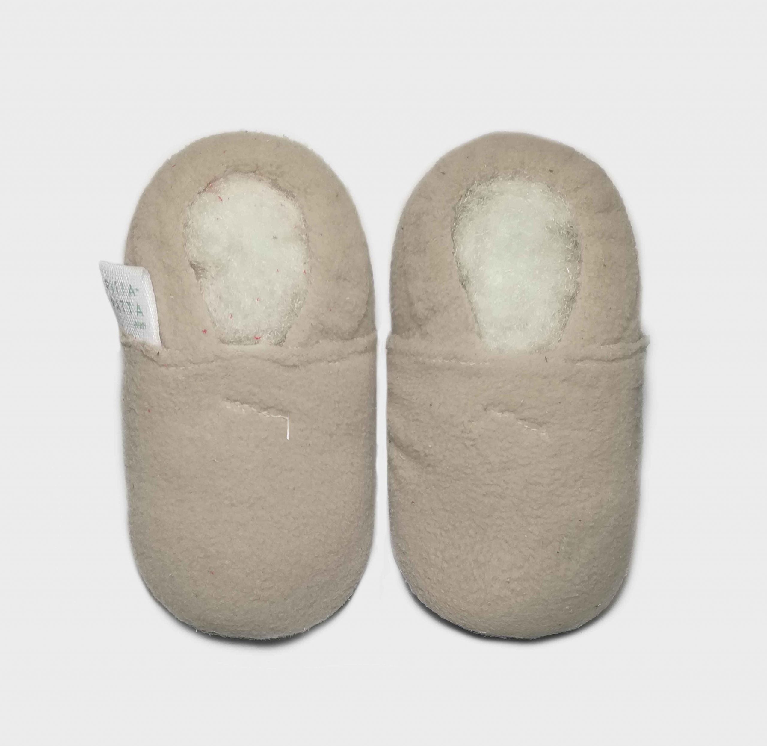 slipper fleece sand S