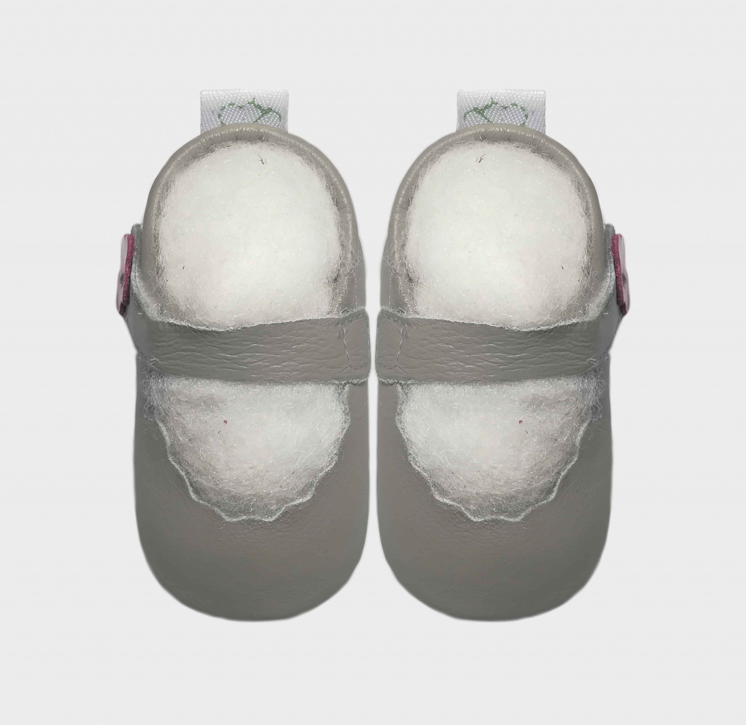 strappy grey patent cerise