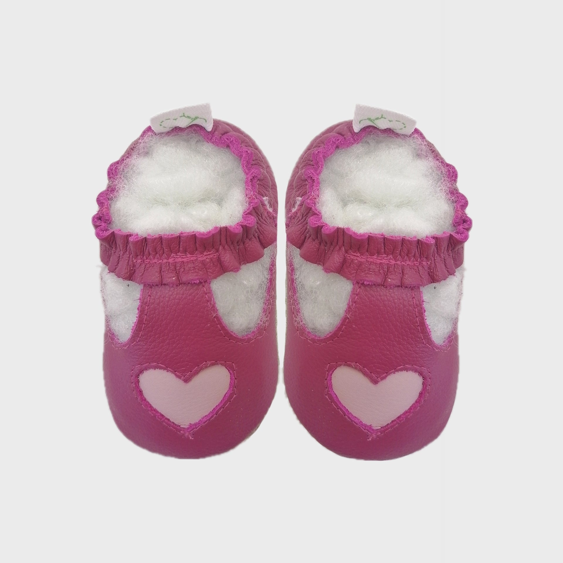 t bar heart cerise and princess pink