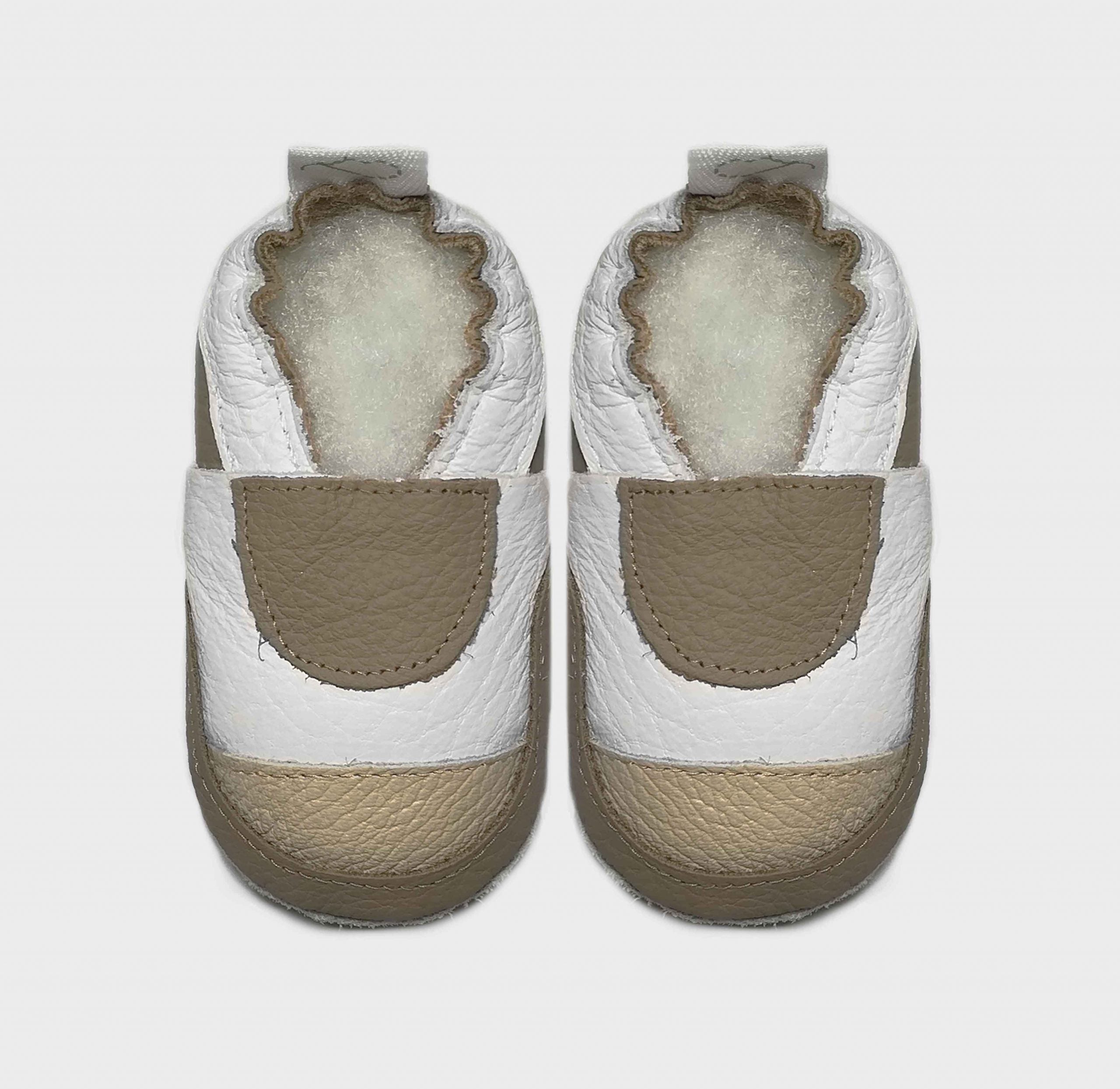 Takkie White baby shoes