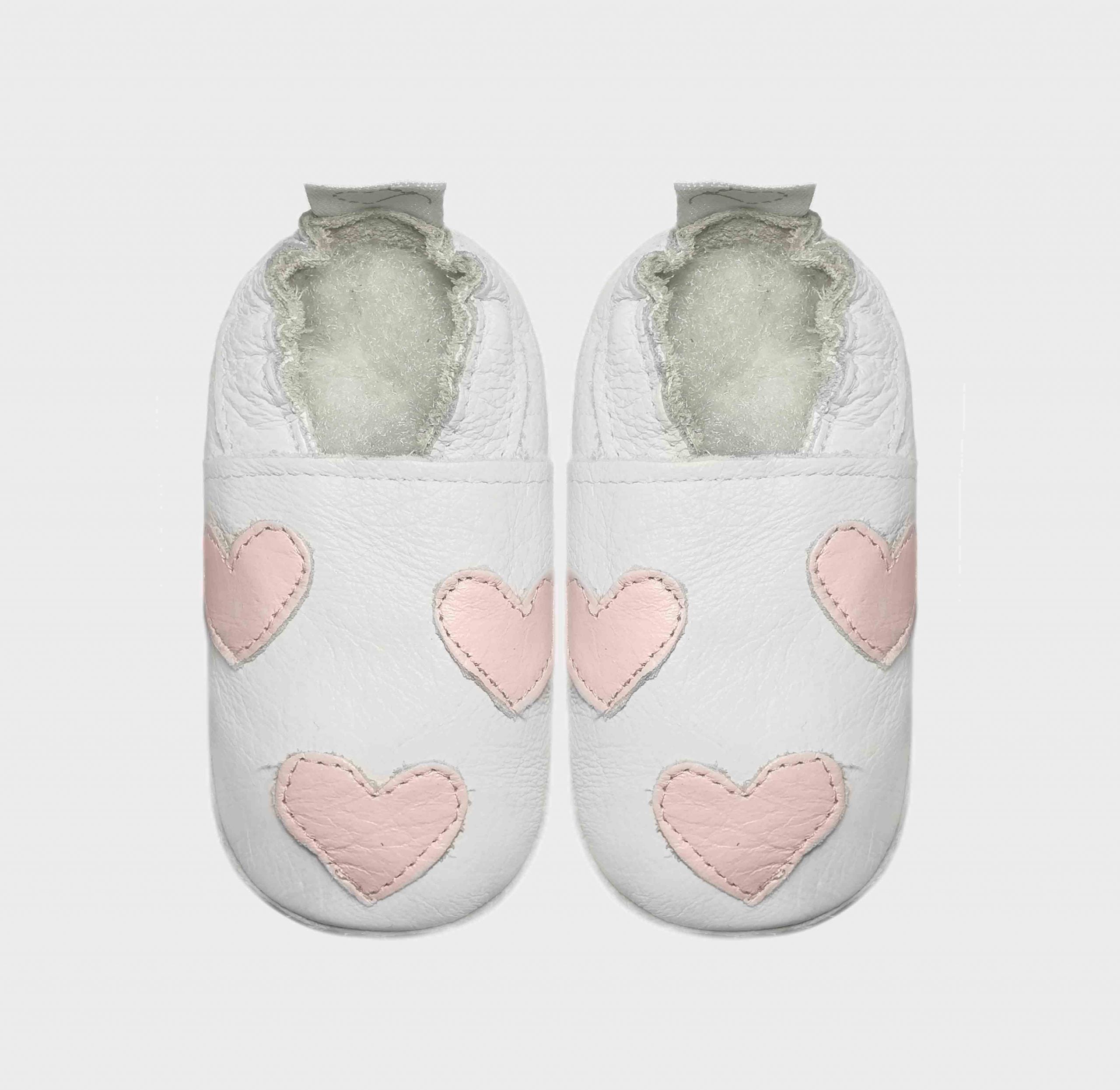 Trinity White baby shoes